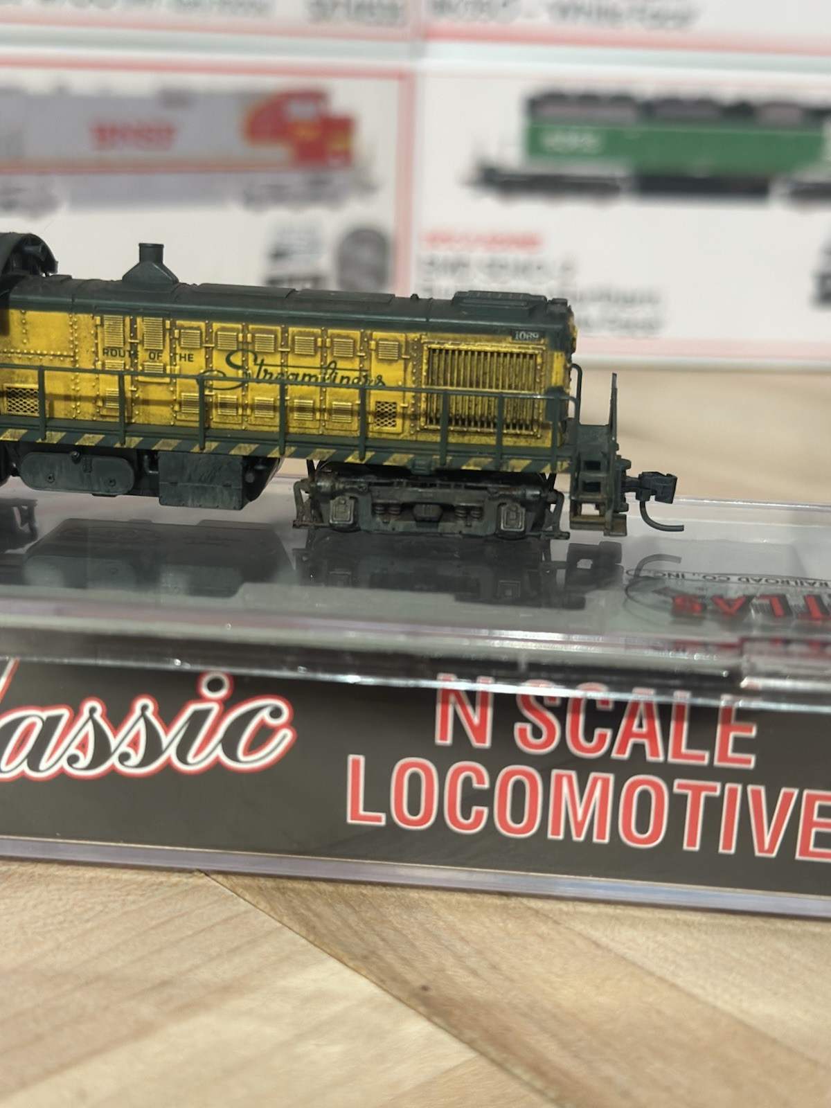 Atlas Classic N RS-1 CNW Chicago & North Western #1069 customized Weathered