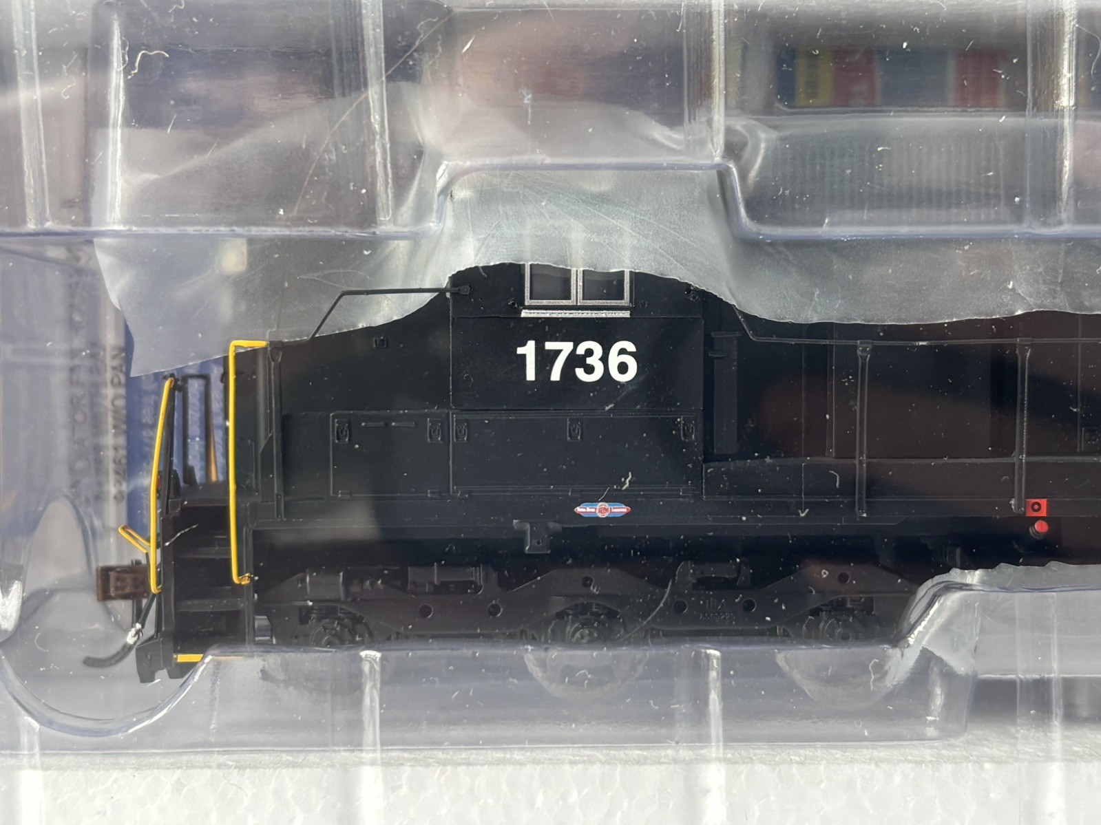Retired – Athearn Norfolk and Western engine (1736) DCC sound ready – NEW in BOX