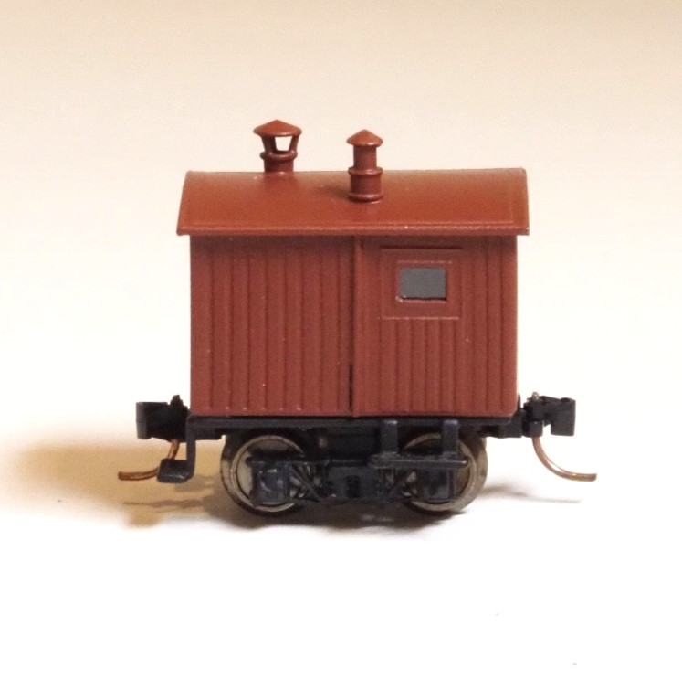 Brass N-scale 30056 Westmodel Logging Caboose early American era