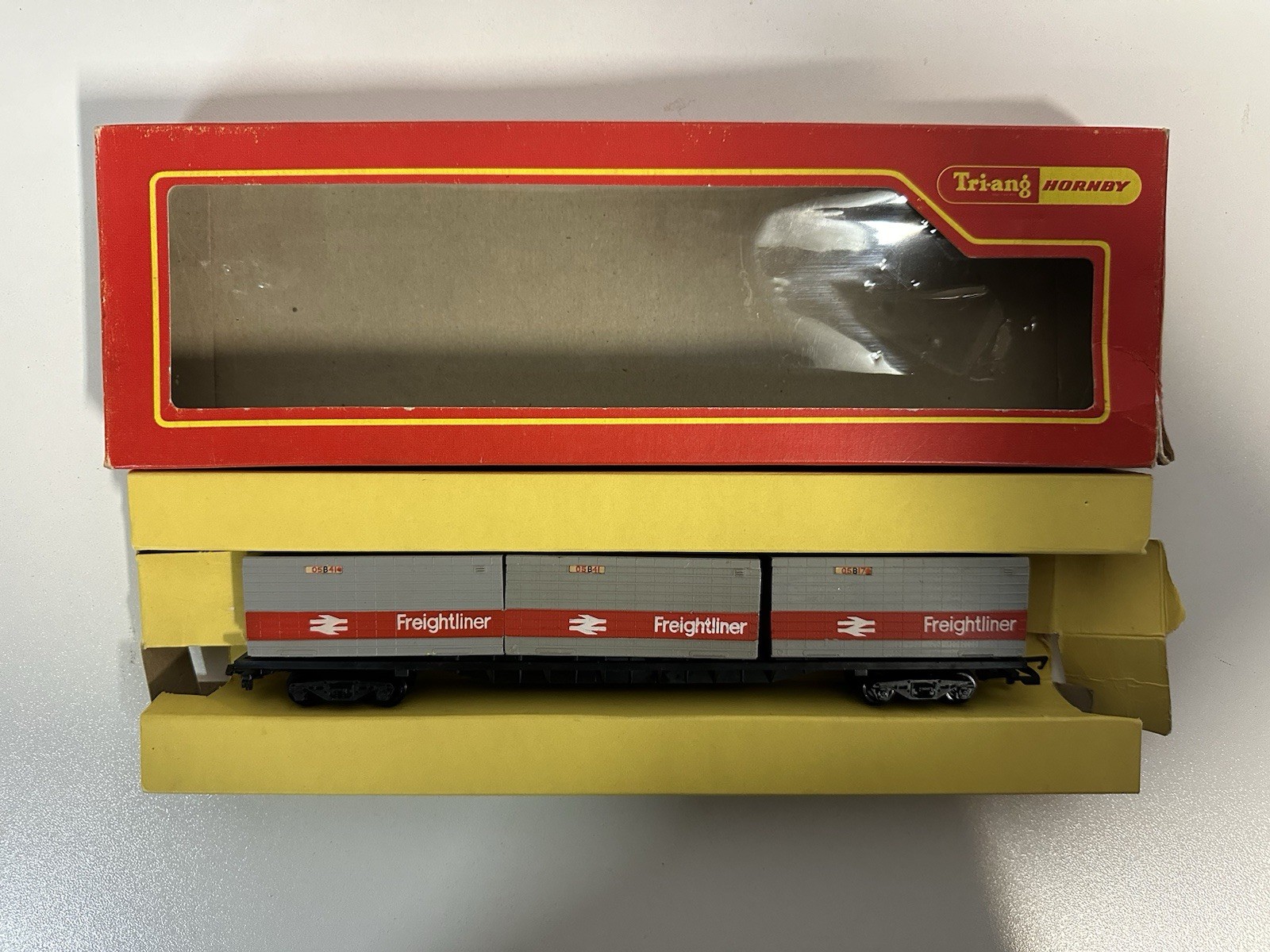 TRIANG HORNBY FREIGHTLINER CONTAINER WAGON BOXED