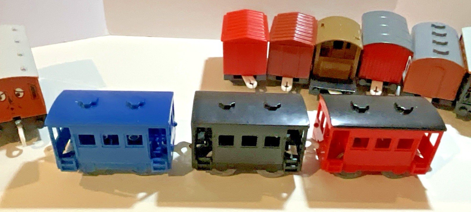 Thomas And Friends Tomy Plarail TrackMaster Cargo Cars Wagons Lot of 12 Vintage