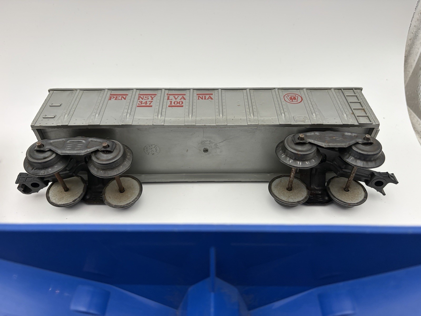Vintage Marx 490 New York Central Train Set. With Transformer and Track. c Descr