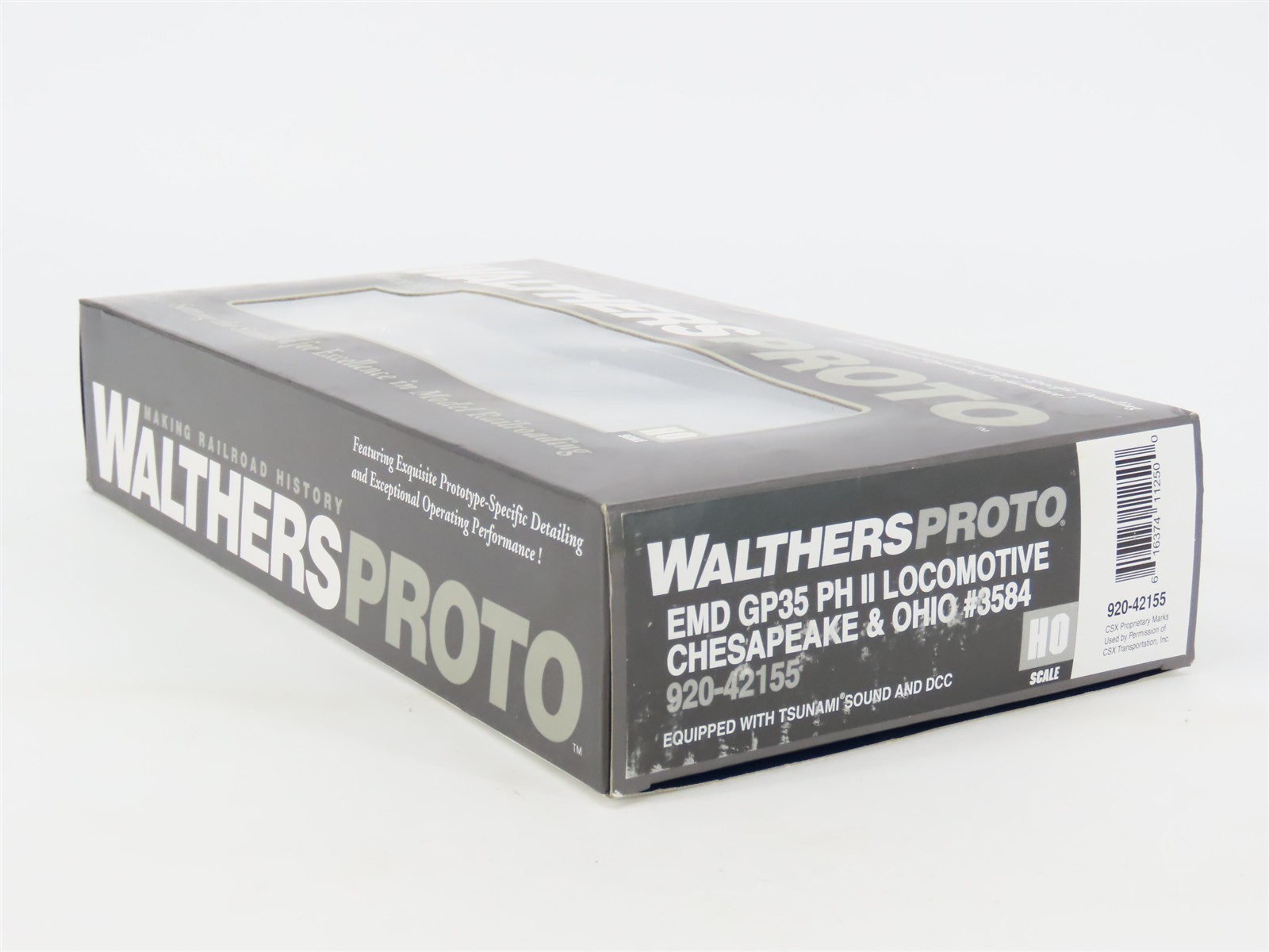 HO Walthers Proto 920-42155 C&O EMD GP35 Ph. II Diesel #3584 w/ DCC & Sound