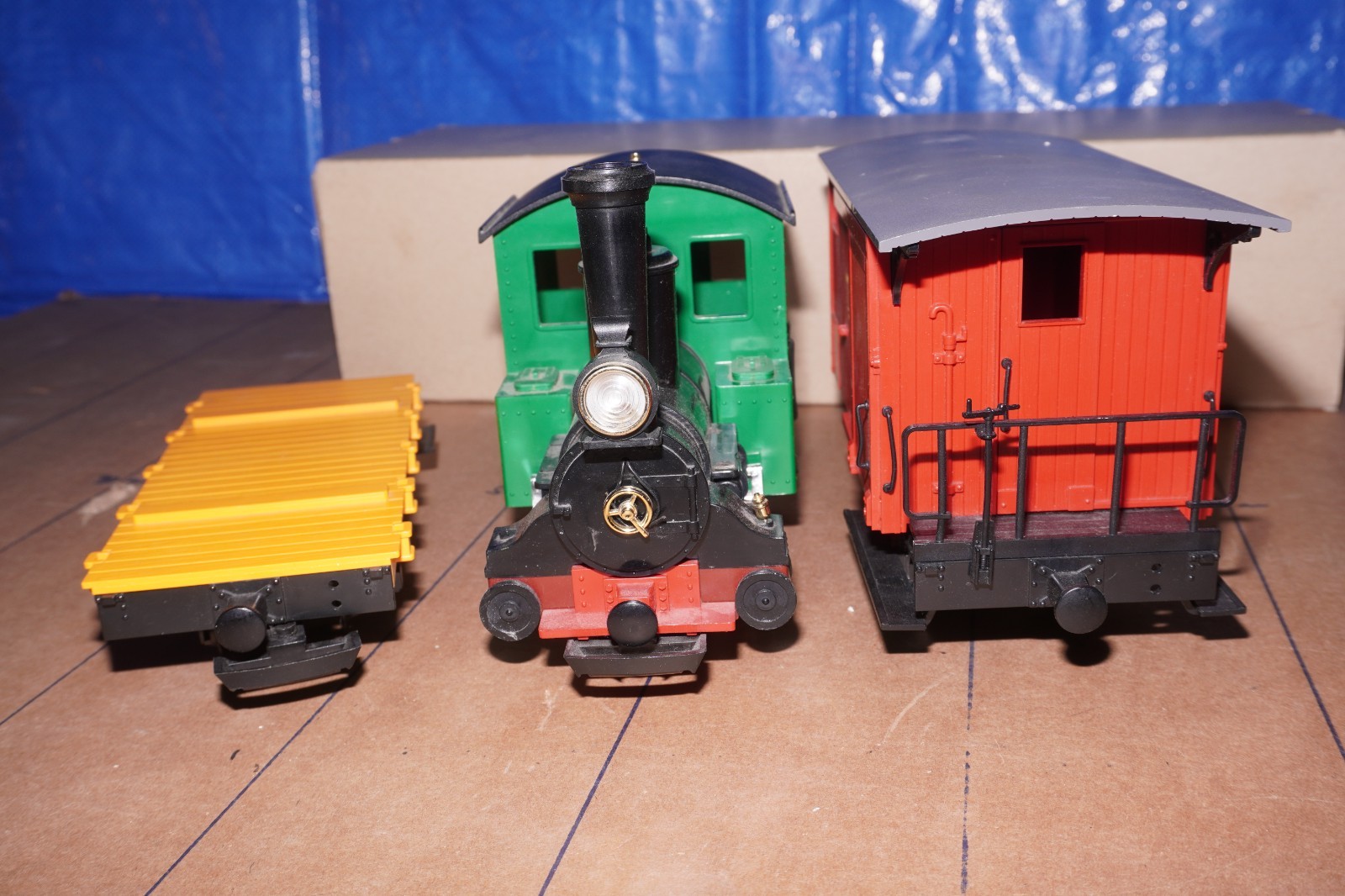LGB 20528 Steam Locomotive Train Set Auto-Express G Track Set 1:22.5