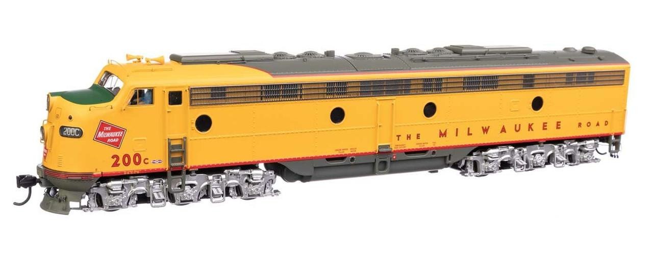 Walthers Proto HO Scale ~ EMD E9A DCC Sound ~ San Francisco Milwaukee Road #200C