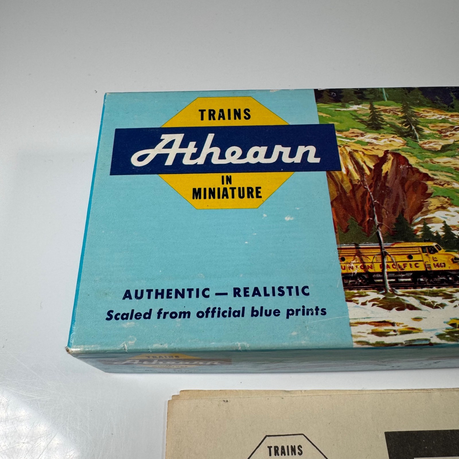 Athearn Trains In Miniature Baltimore & Ohio Toy Train Model Vintage Blue Box