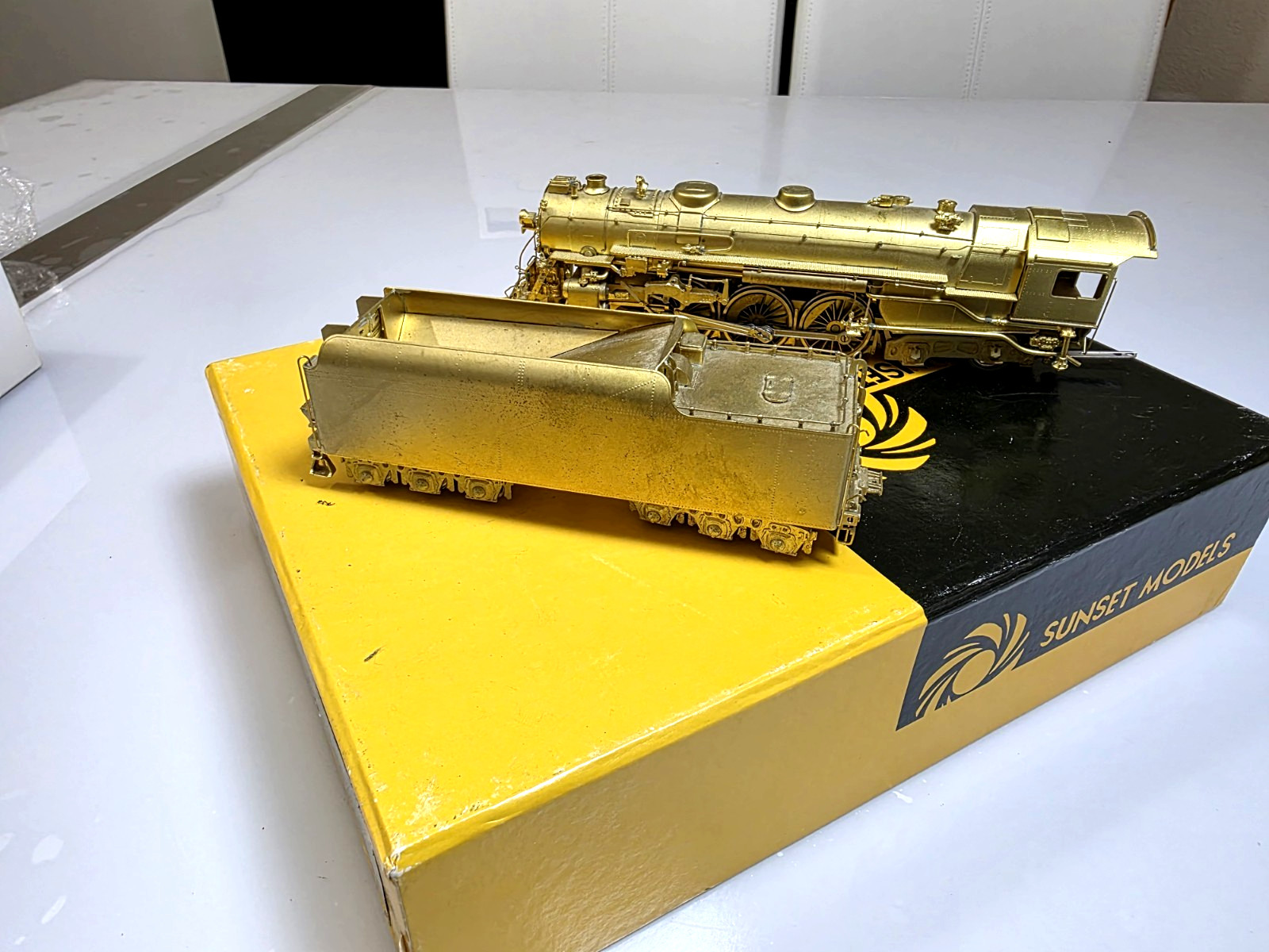 Sunset Models Brass HO Scale NYC #5344 4-6-4 Steam Locomotive