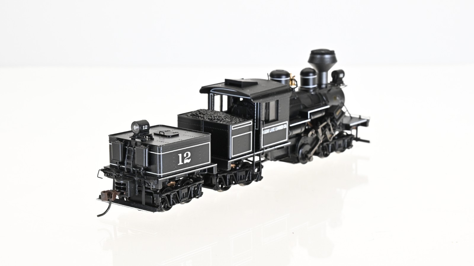 Bachmann Spectrum 70 Ton Three Truck Climax Clear Lake DCC w/Sound HO scale