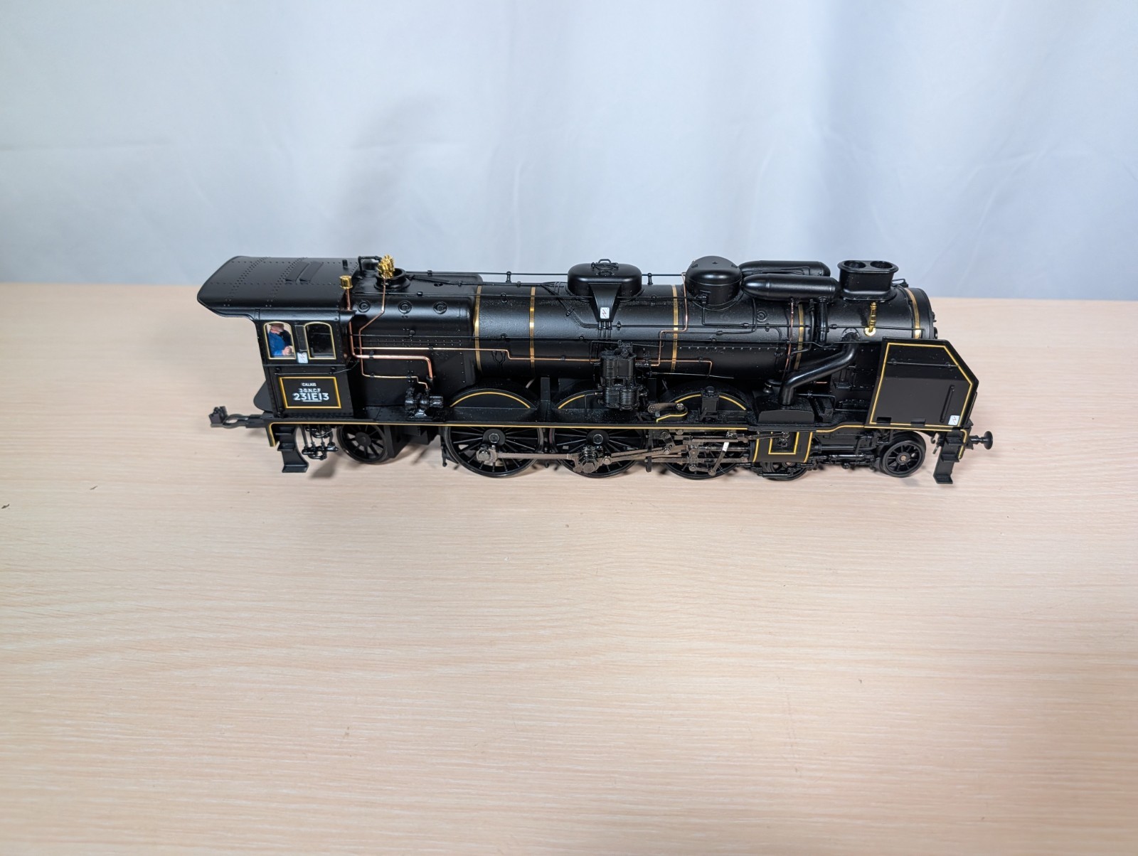 MTH Premier Orient Express SCNF Black Chapelon 2-3-1E Steam Engine PS3 20-3449-1