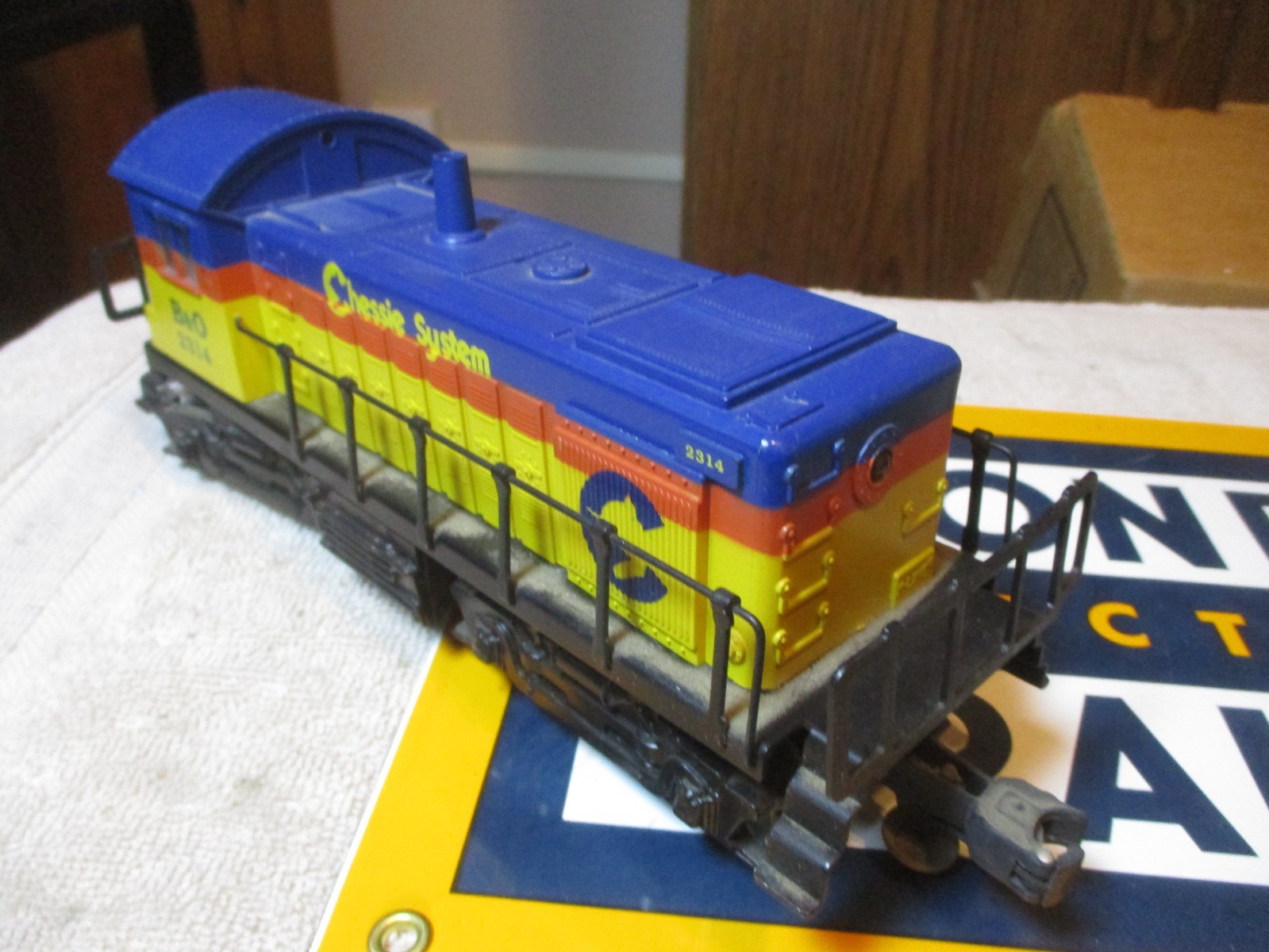 Vintage K-Line Chessie System Dual Motor S-2  Diesel Switcher B&O 2314 – TESTED