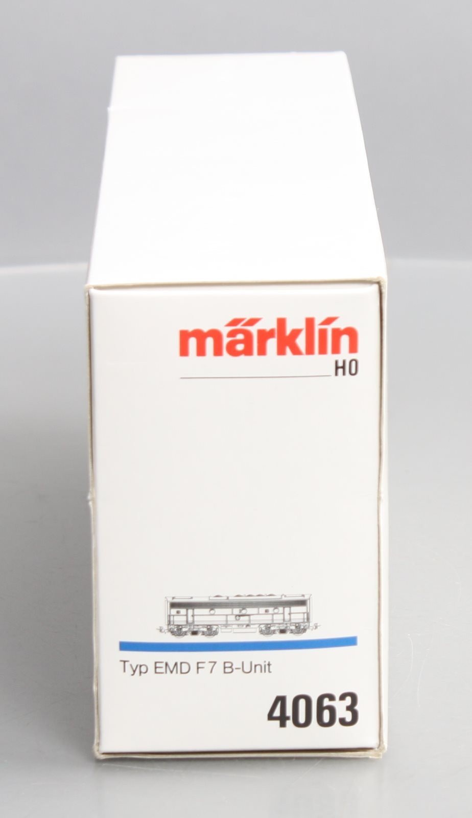 Marklin 4063 HO Santa Fe EMD F-7 B Unit Diesel Locomotive LN/Box