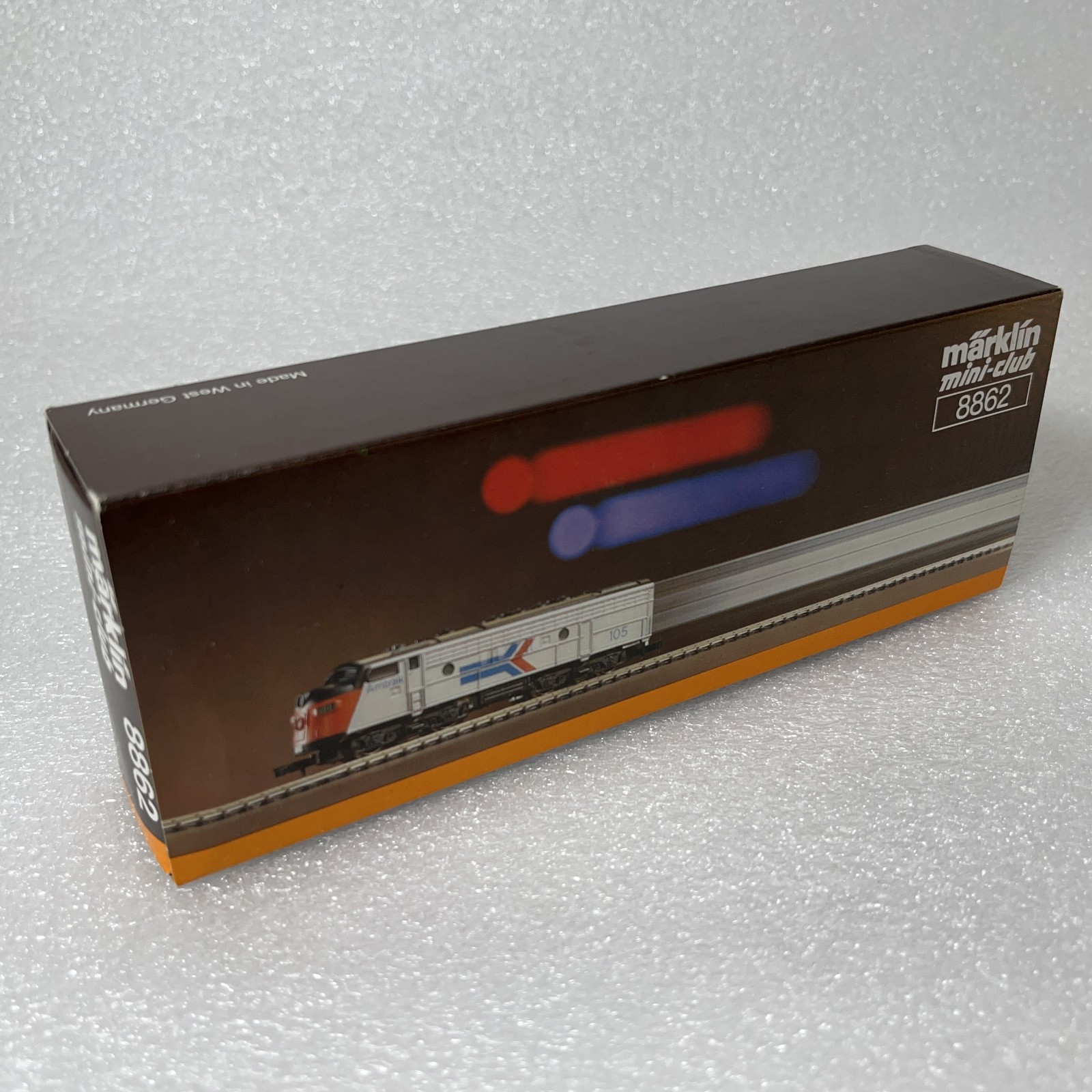 Vintage Marklin 8862 Z Scale Amtrak F7 Locomotive | NOS 1983-1988 West Germany