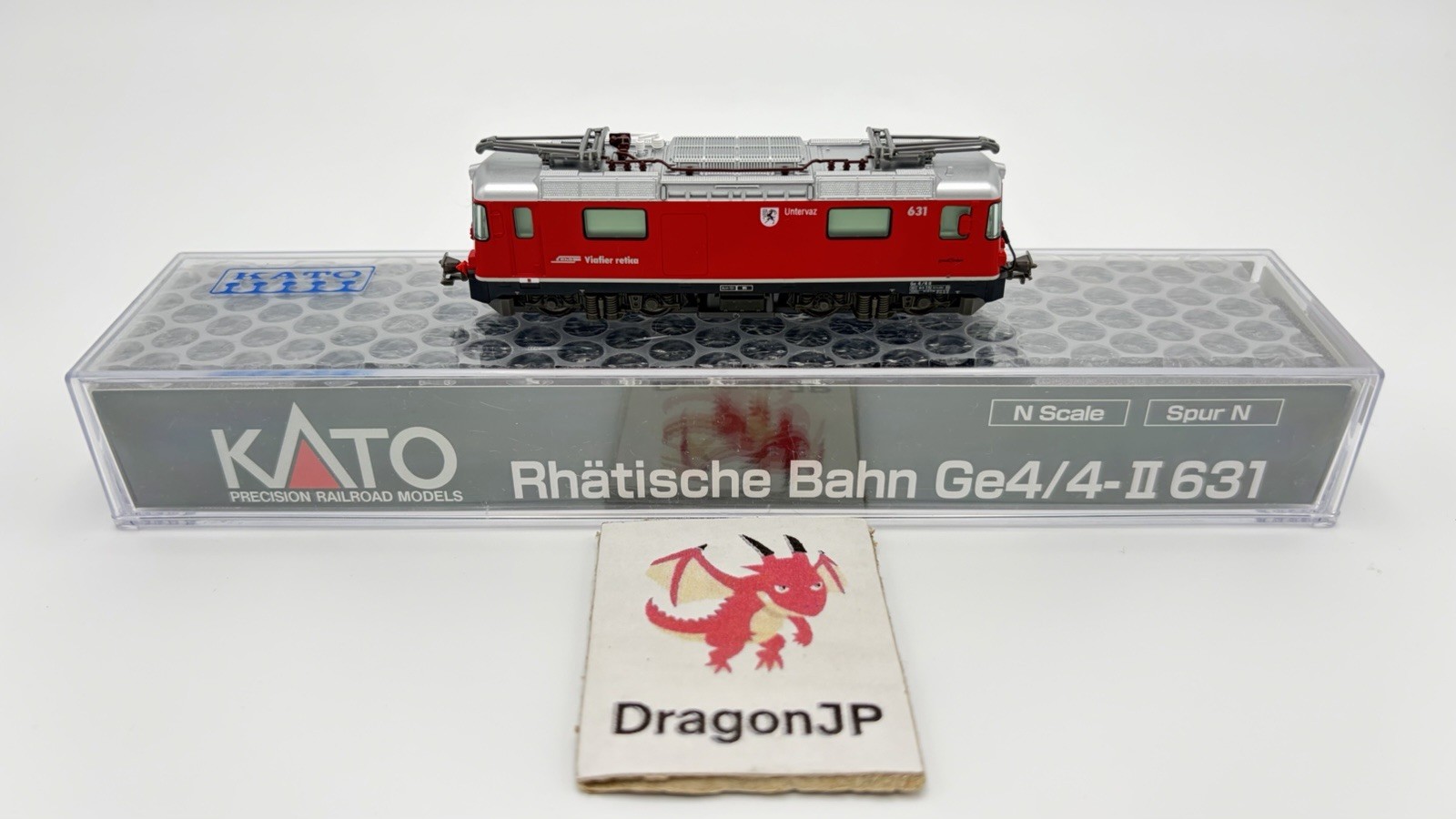 KATO N gauge Alps Locomotive Ge4/4-II 631 Electric Locomotive 3102