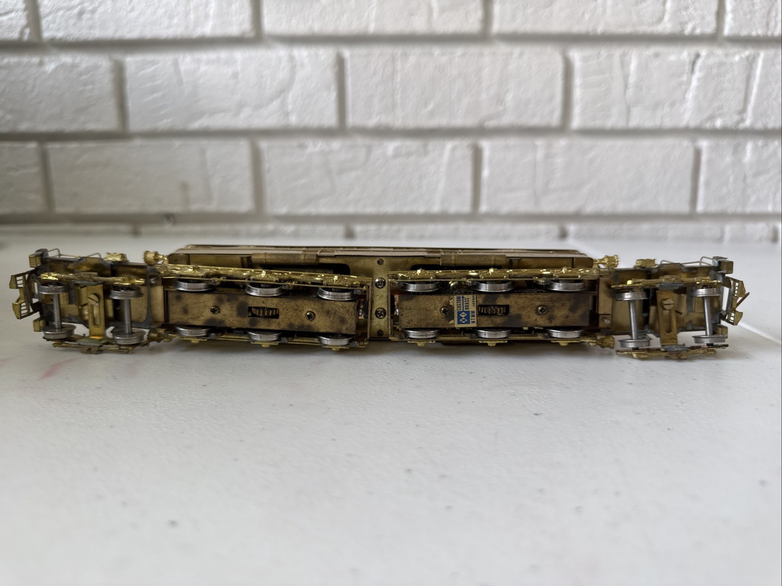 Custom NJ Brass EL-307 HO Brass Train New York Central Class P-2 Electric ~AS IS