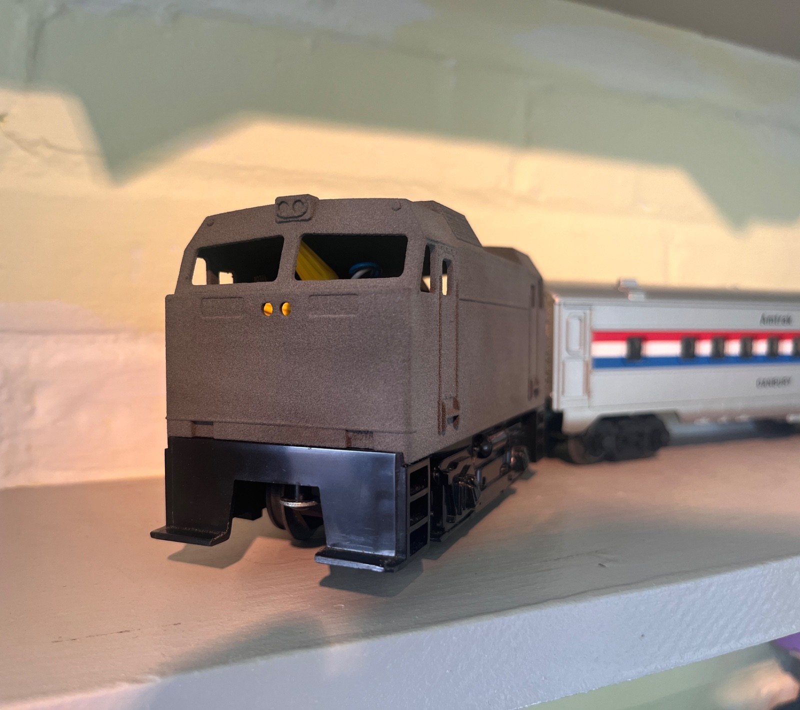 Lionel O Gauge Industrial Diesel Switcher Custom E60CH Body Shells (Undecorated)