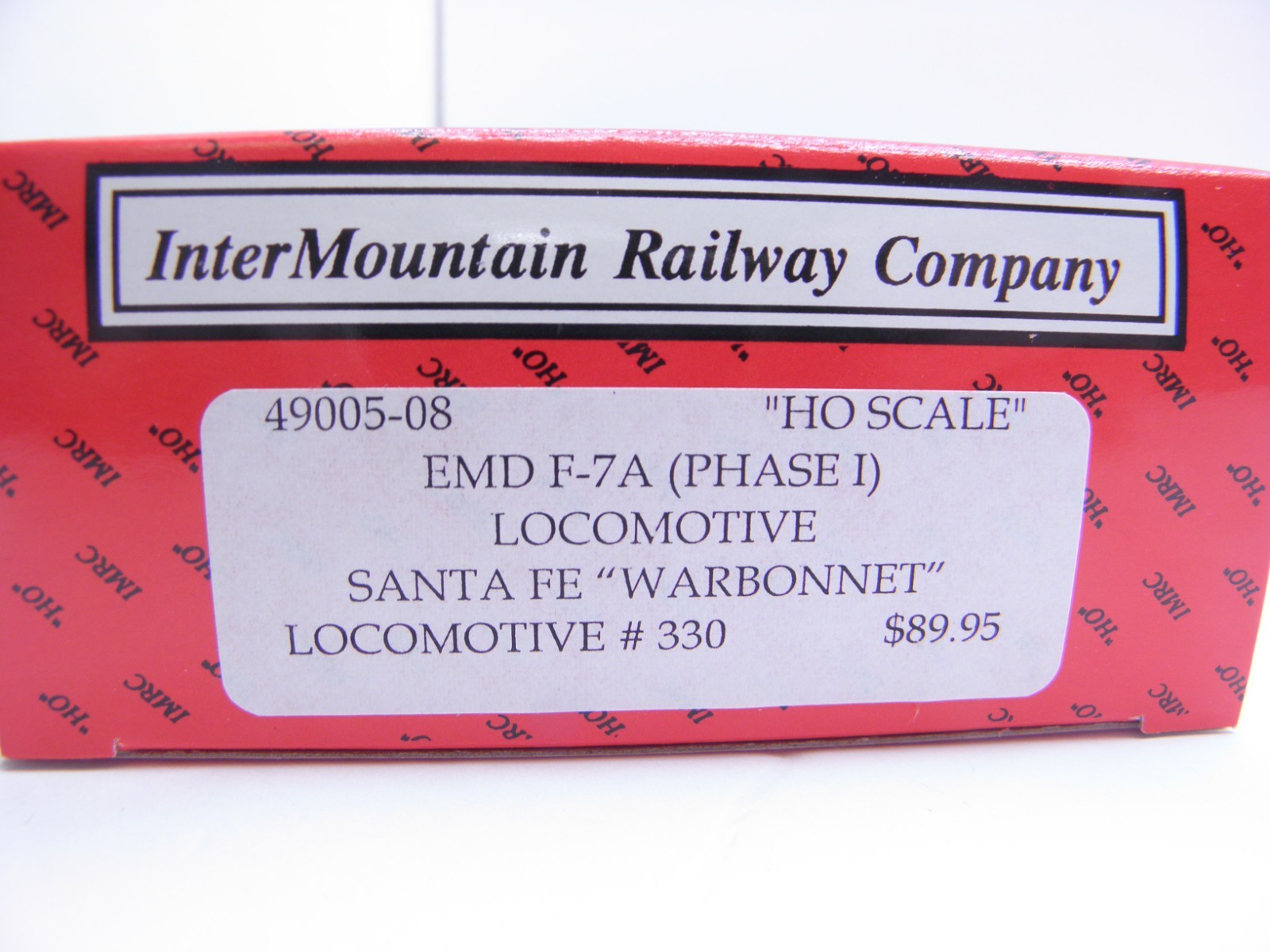 INT MTN -EMD F 7A & F 7B POWERED UNITS – WARBONNET CHECKED & RUNS DCC PLUG HO