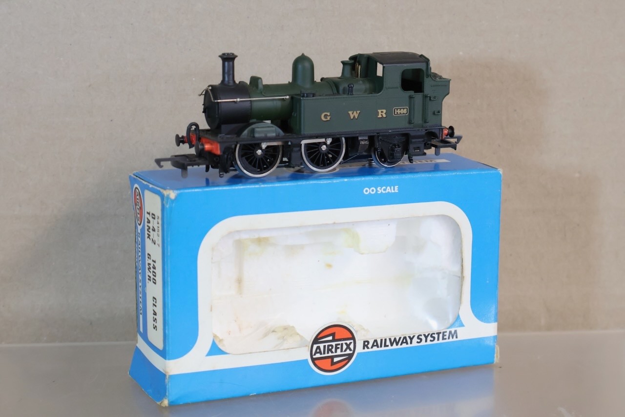AIRFIX 54152 NON POWERED DUMMY GWR 0-4-2 CLASS 1400 TANK LOCOMOTIVE 1466 op