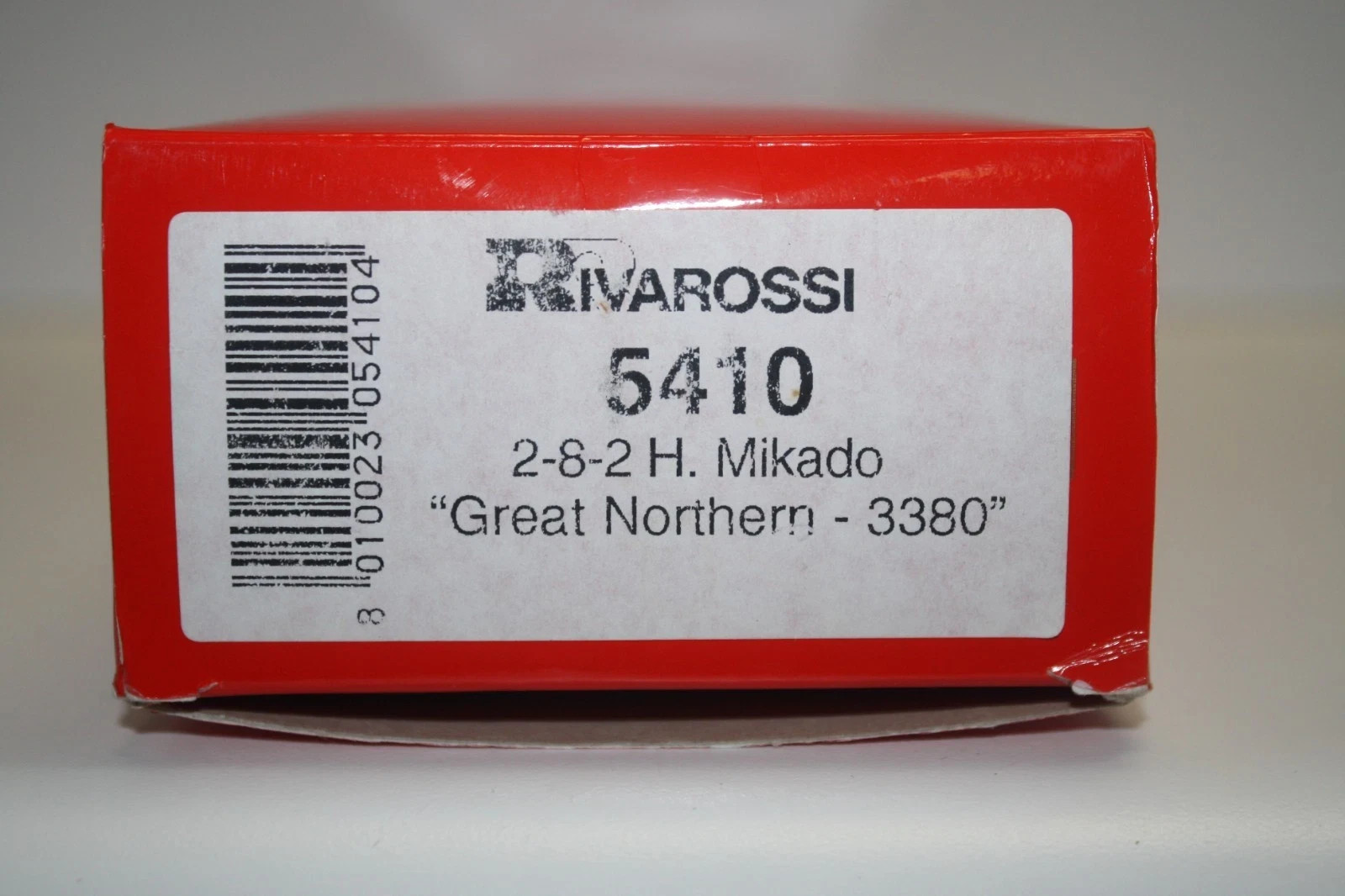 RIVAROSSI HO 2-8-2 MIKADO GREAT NORTHERN STEAM LOCOMOTIVE ** DC ** RD# 3380