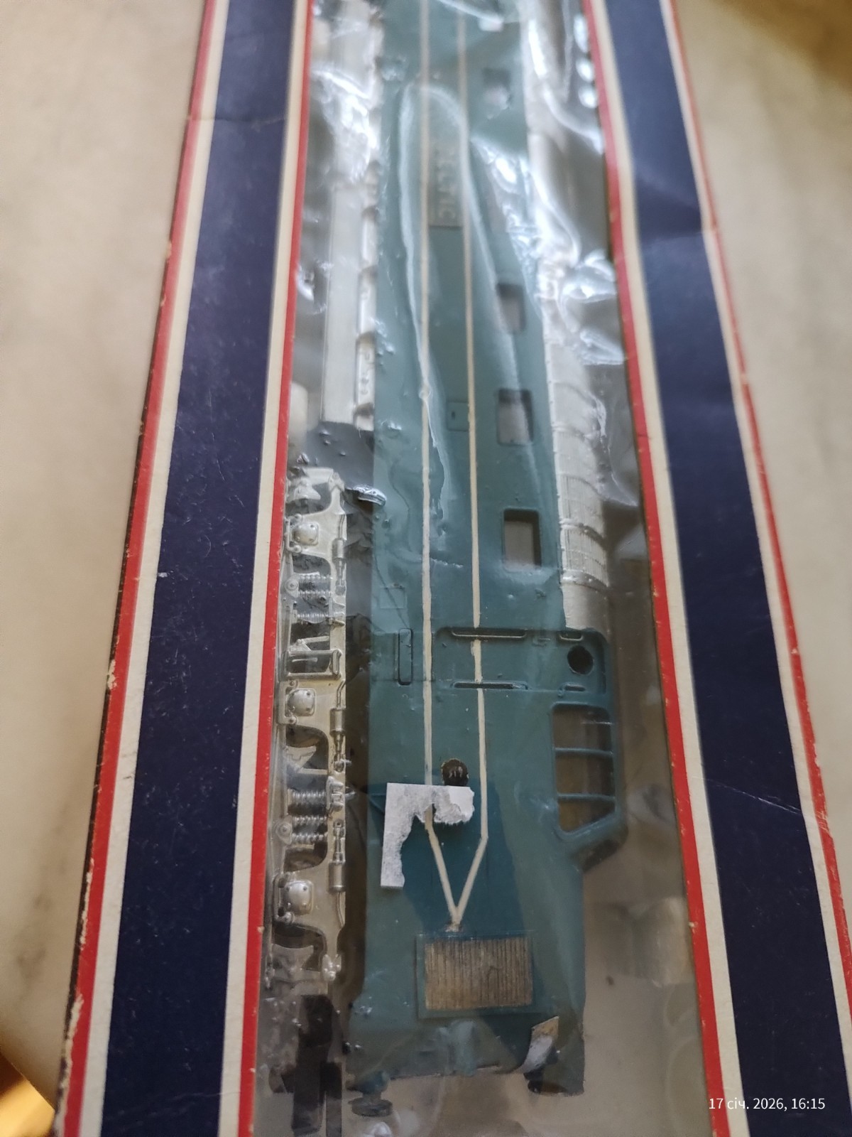 Vintage LIMA Italy Class 55 “DELTIC” Diesel Locomotive – Blue Livery – HO/OO Gau