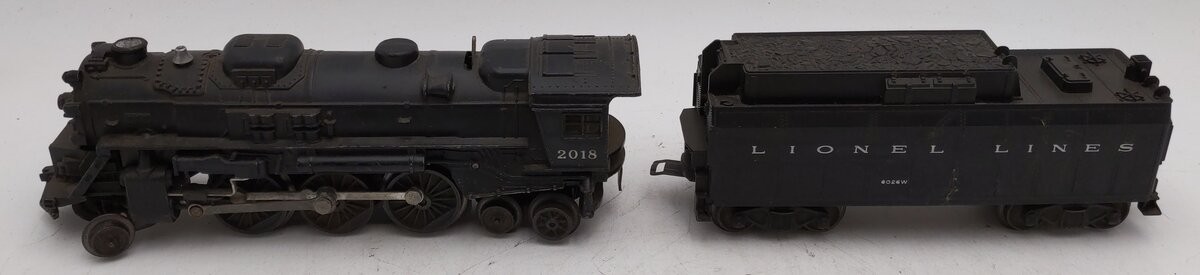 Lionel 2018 Vintage O 2-6-4 Diecast Steam Locomotive w/6026W Tender