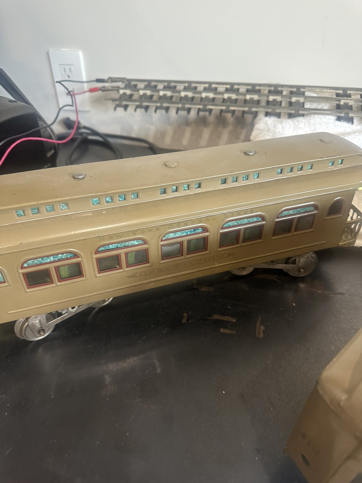 Lionel 402, 418, 419, 490 Passenger Set Standard Gauge, Runs and Lights Work!
