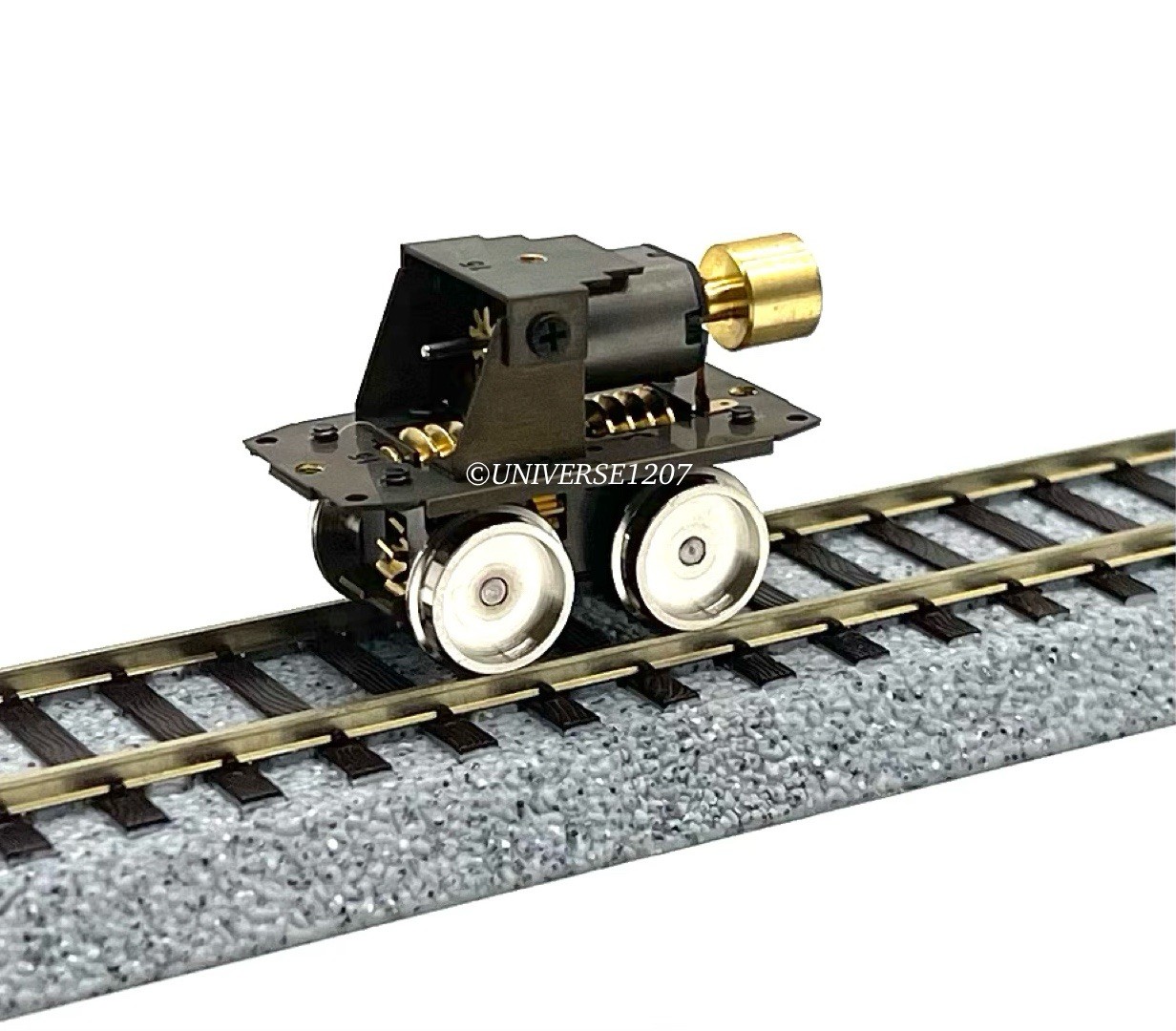 H0/On30/O16.5/Oe Gauge Aru-Model HO-15 Power Drive Chassis w/Rods Kit D10.5mm 0e