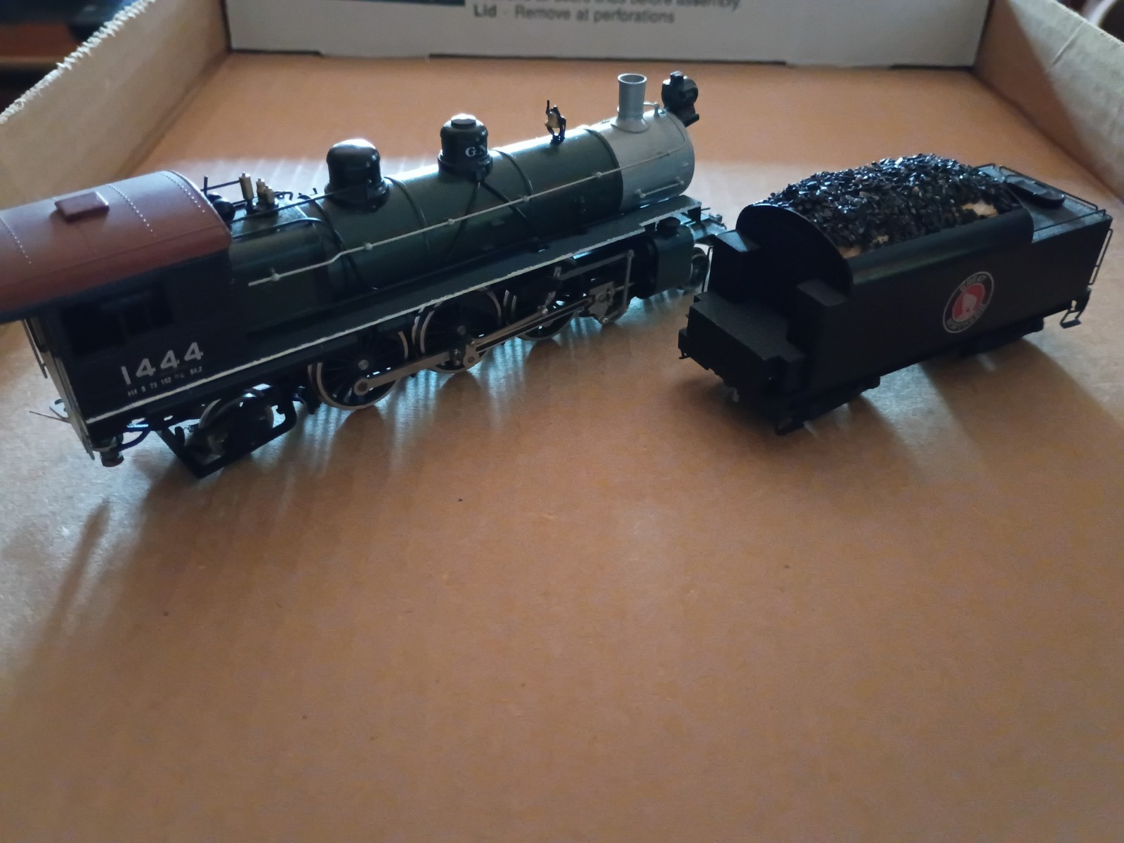 Westside Model Company HO-Scale Brass GN Great Northern H-4 4-6-2 Pacific #1444