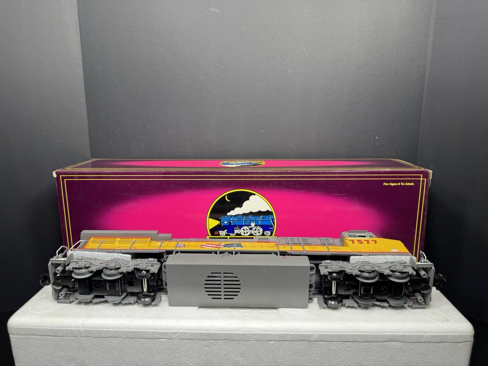 MTH 20-2511-3 Union Pacific UP AC6000 nonpowered diesel engine #7577 EX