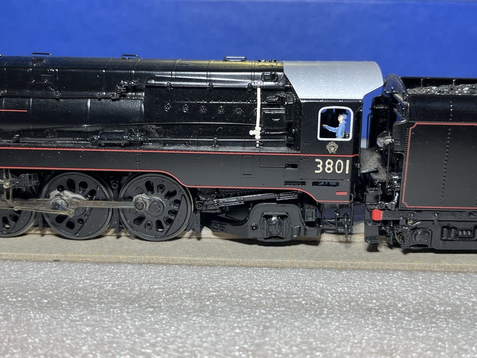 PRECISION SCALE PSM BRASS HO NSWGR 38 Class Loco 3801 Black Lt Ed as NEW NICE