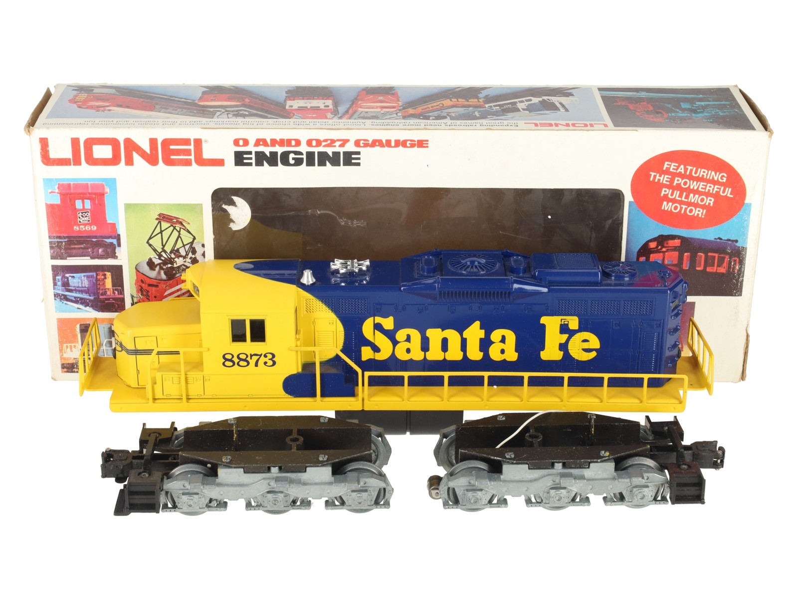 Lionel 6-8873 O Gauge Santa Fe SD-18 Non-Powered Diesel Locomotive #8873 EX/Box