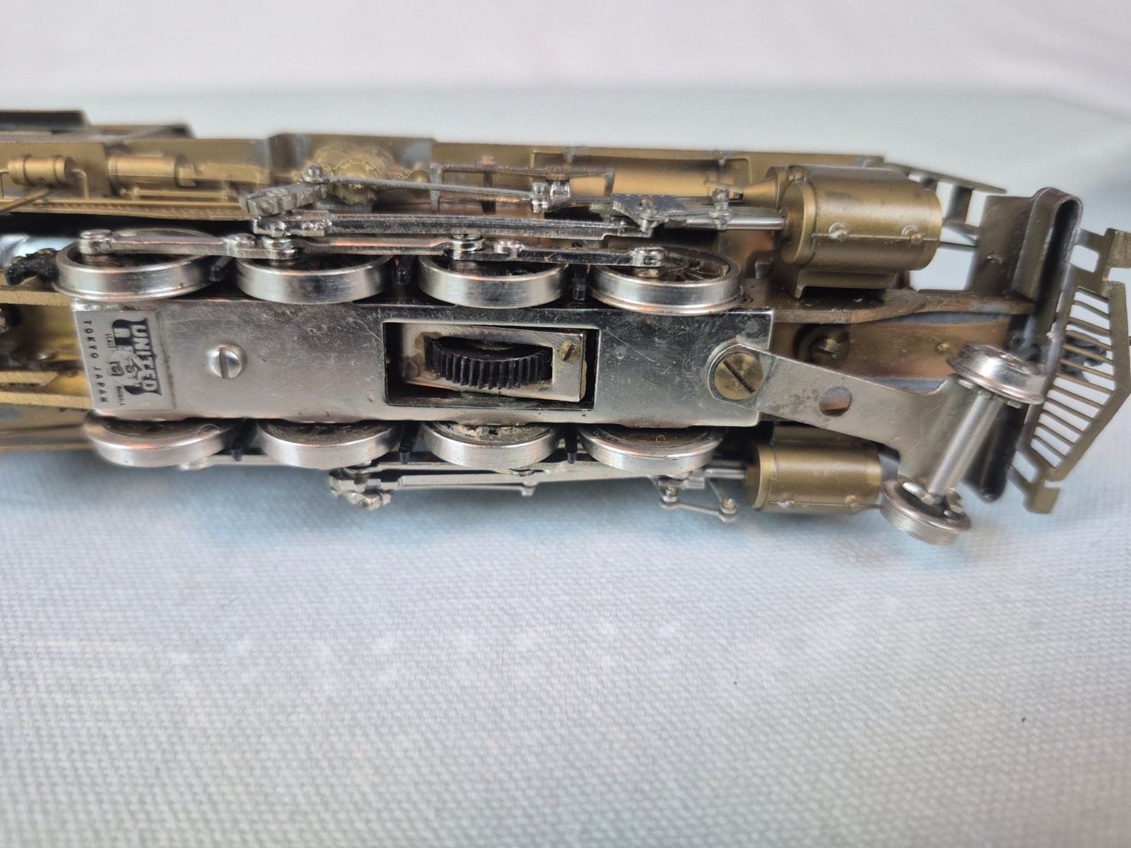 HO BRASS PFM UNITED MARYLAND & PENNSYLVANIA MA & PA MODERN 2-8-0 #43 ELESCO FWH