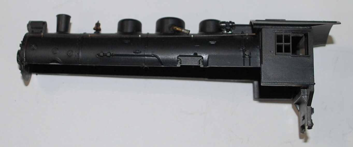 HO Scale Steam Locomotive body shell, mfgr. unknown