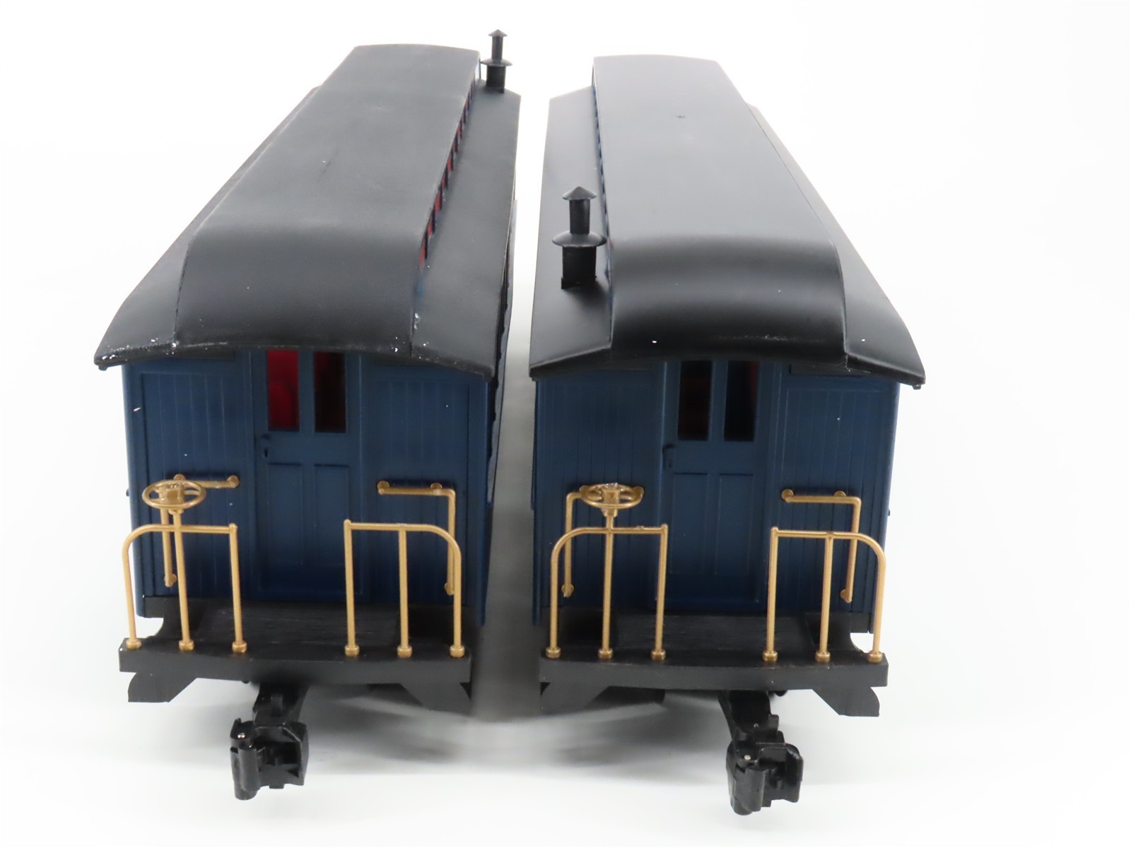 G Scale Bachmann 90016 Royal Blue Steam Locomotive Passenger Train Set