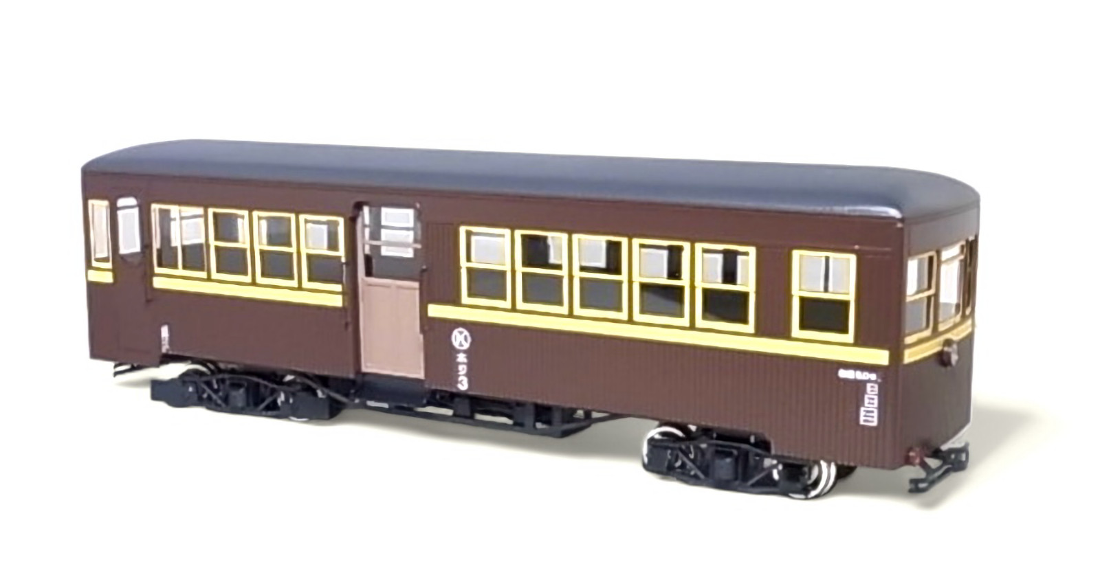 On30/O16.5/Oe Scale Kubiki Hoji-3 Diesel Multiple Unit Kit Narrow Gauge 0e PH