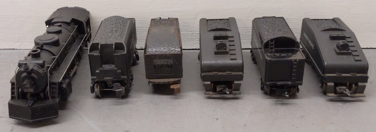 Marx Vintage O Gauge Steam Locomotive and Tenders #666 [6]