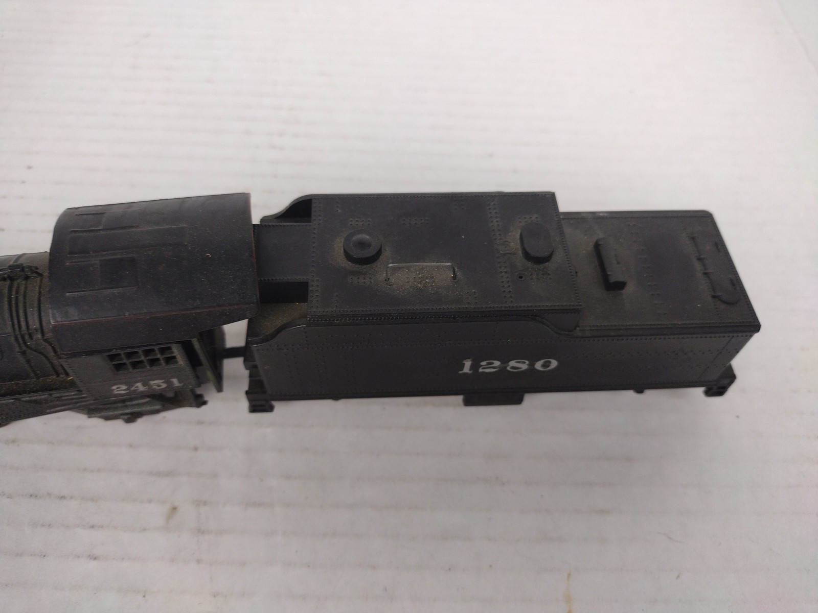HO Scale Mehano ATSF Santa Fe? 2-8-2 Steam Locomotive #2481 Yugoslavia Made