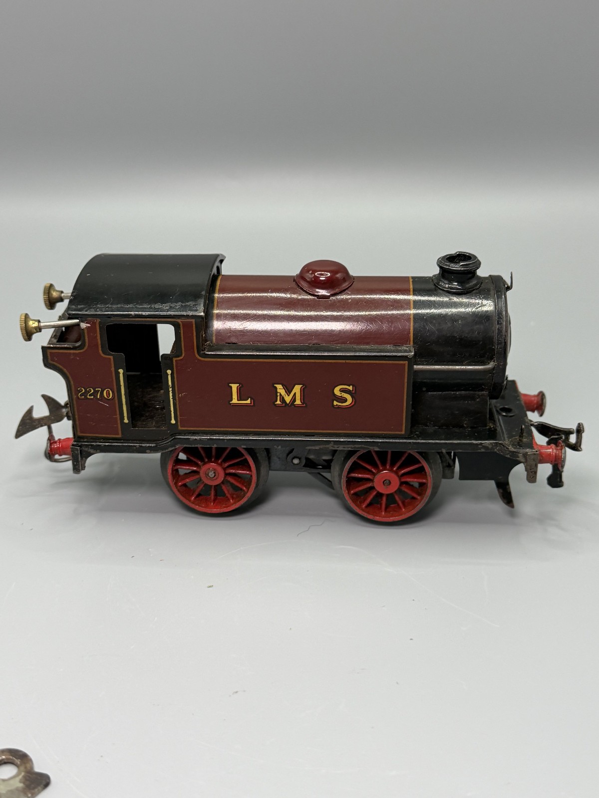 Vintage Hornby Series O Gauge LMS No. 2270 M3 Tank Locomotive Clockwork Train