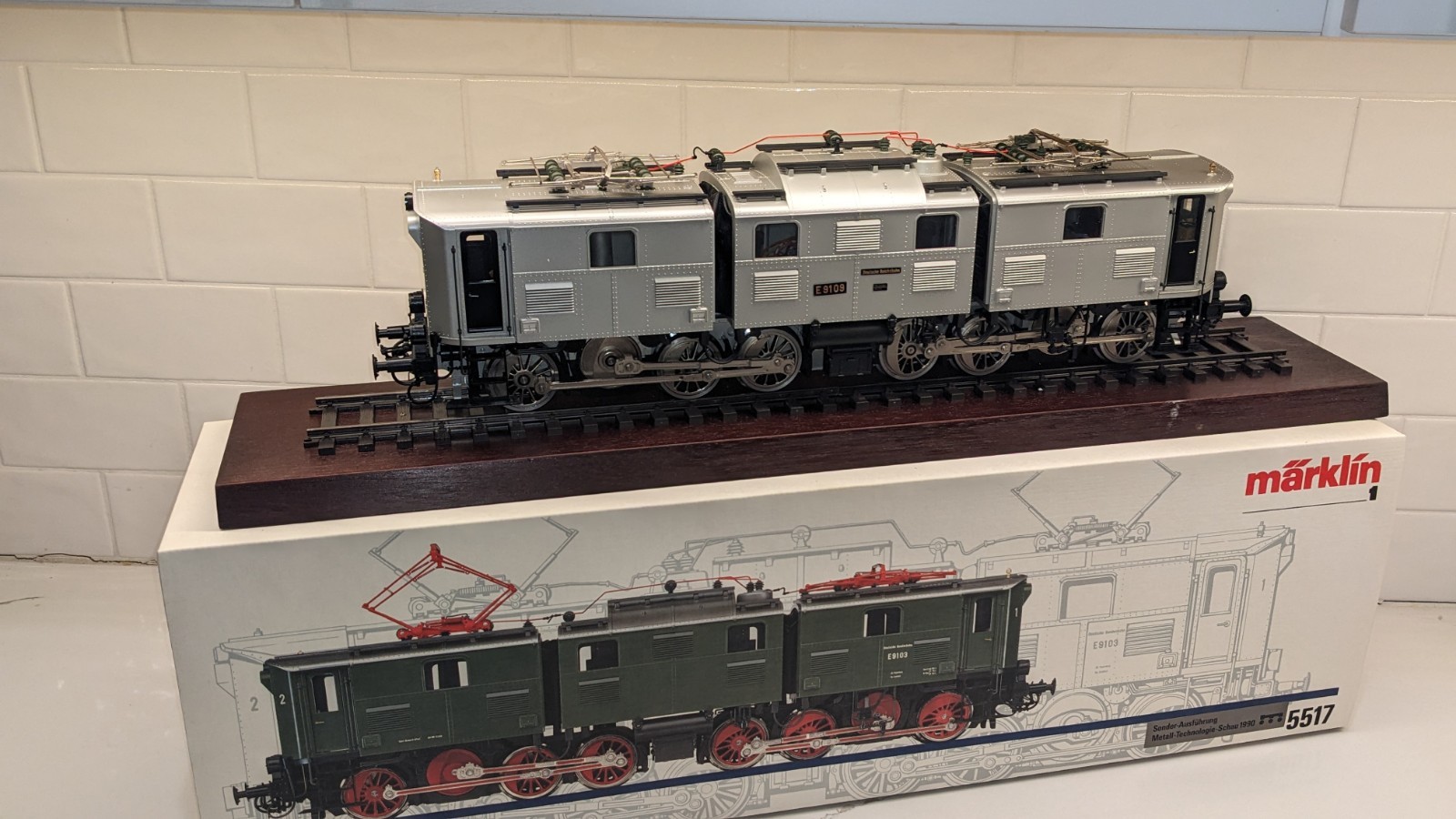 Marklin 5517 Gauge 1 E91 Loco w/ESU Loksound 5XL, MM, MFX, DCC, Read Description