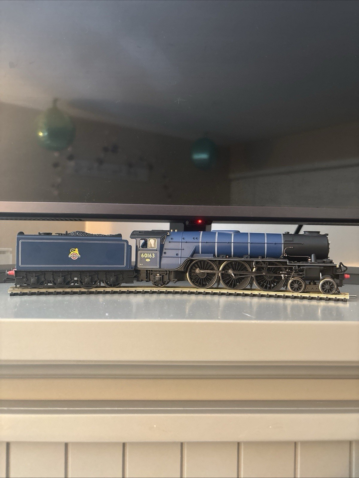 Hornby TTS Sound DDC Fitted blue tornado Locomotive (WORKS)
