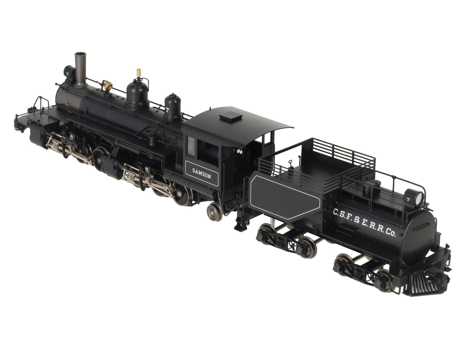 Sunset Models O 2-Rail Brass Samson Black Boiler 2-6-6-2 Steam Loco & Tender #7