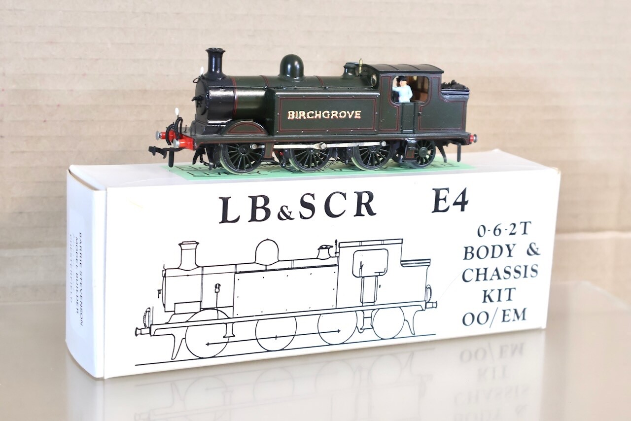 KIT BUILT LBSC 0-6-2 CLASS E-4 TANK LOCOMOTIVE BIRCHGROVE PORTESCAP om