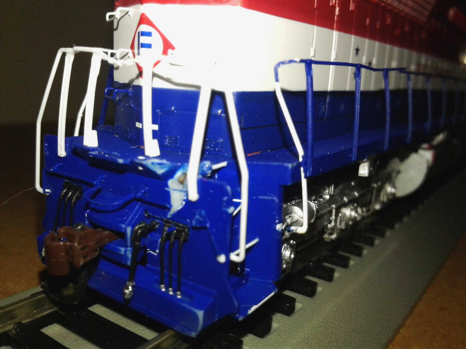 HO SCALE ATHEARN GENESIS SDP45 ERIE LACKWANNA EL #3638 DCC & SOUND NO BOX READ