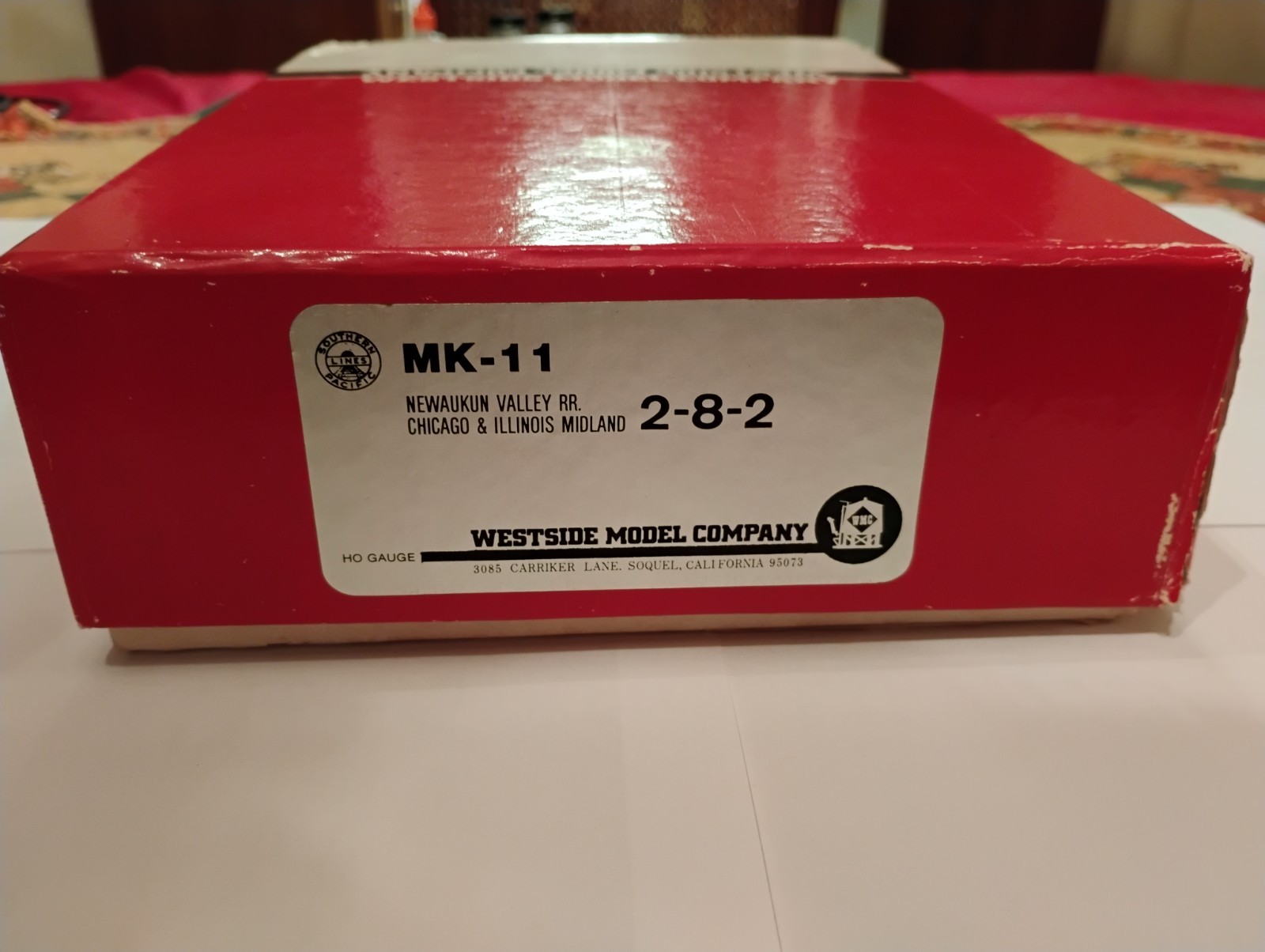 Westside Model Co. Brass MK-11 2-8-2 Newaukun Valley R.R. HO