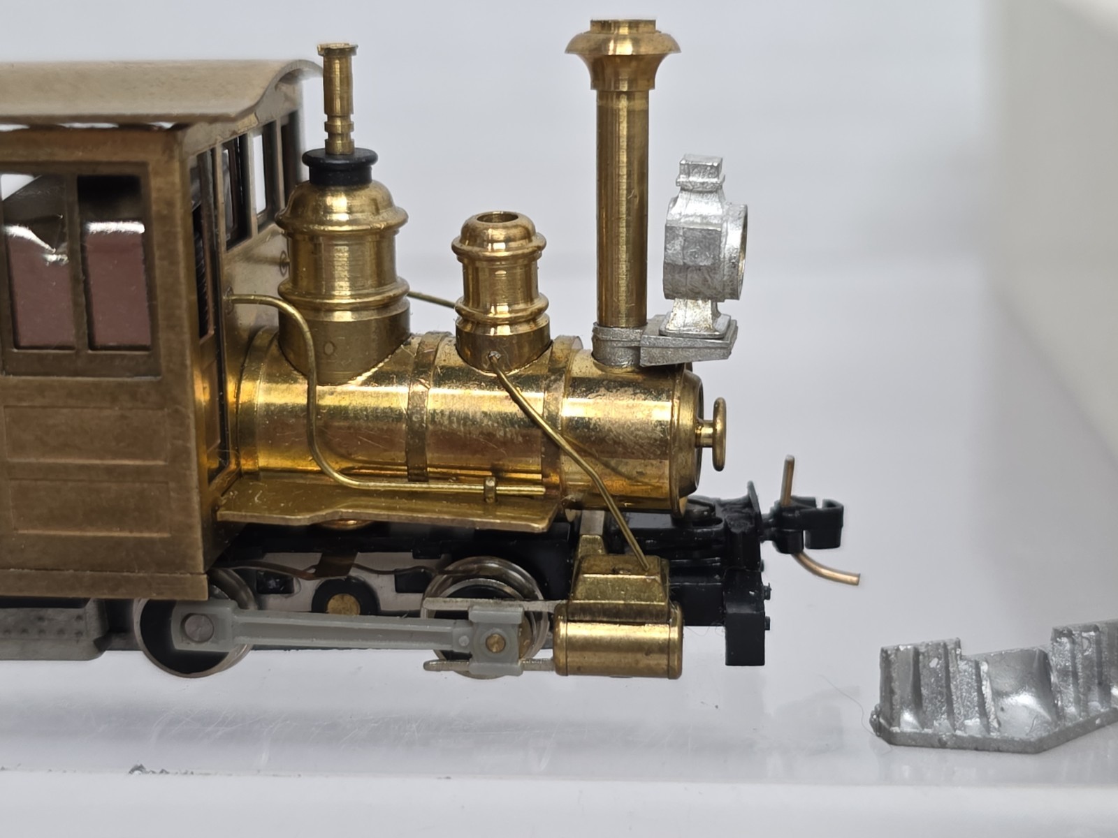HOn30 Joe Works R206 Brass 0-4-4T Forney Steam Loco Sandy River As Is Read Desc.