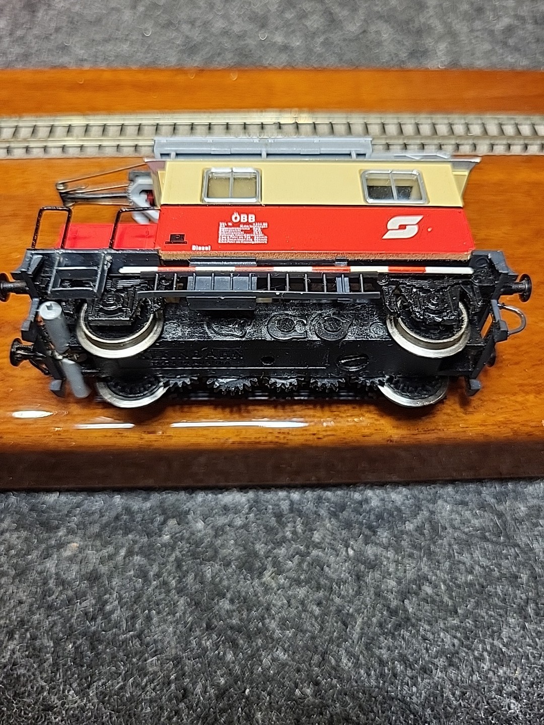 Vintage Kleinbahn HO Scale OBB X534.80 turmwagen Tower Maintenance Locomotive