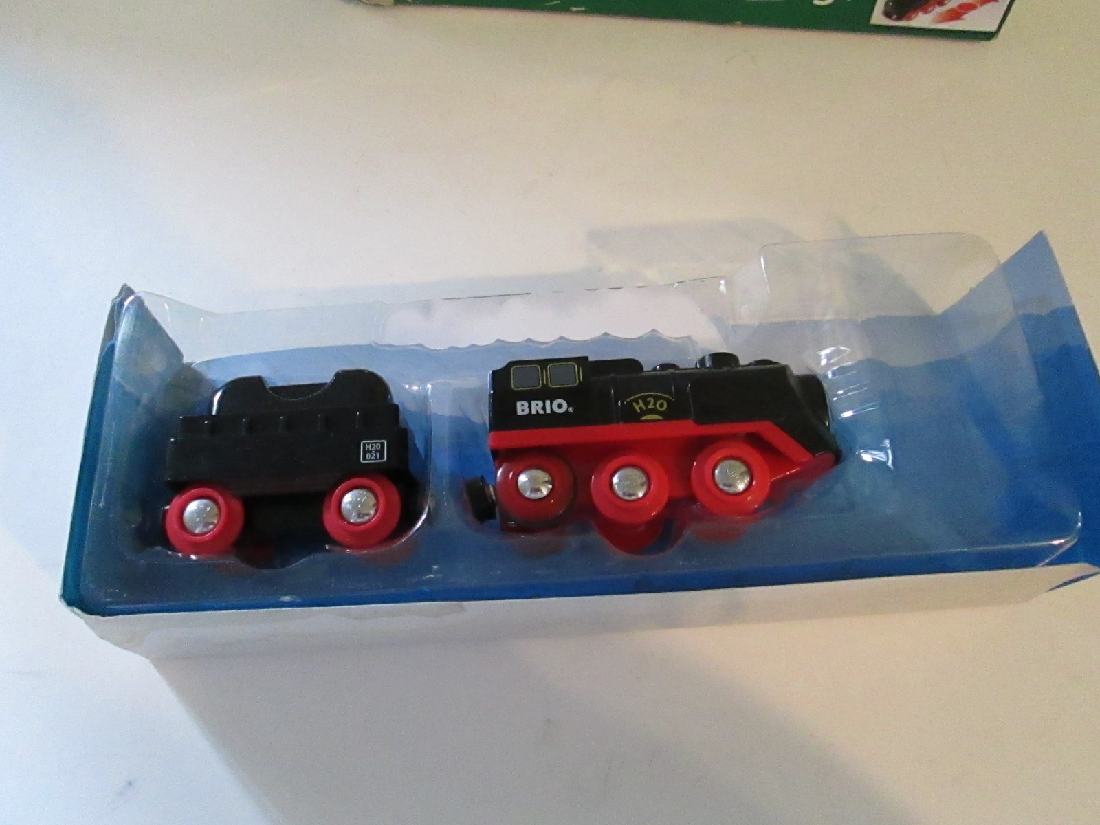 BRIO World 33884 Battery Operated Steaming Train Black & Red
