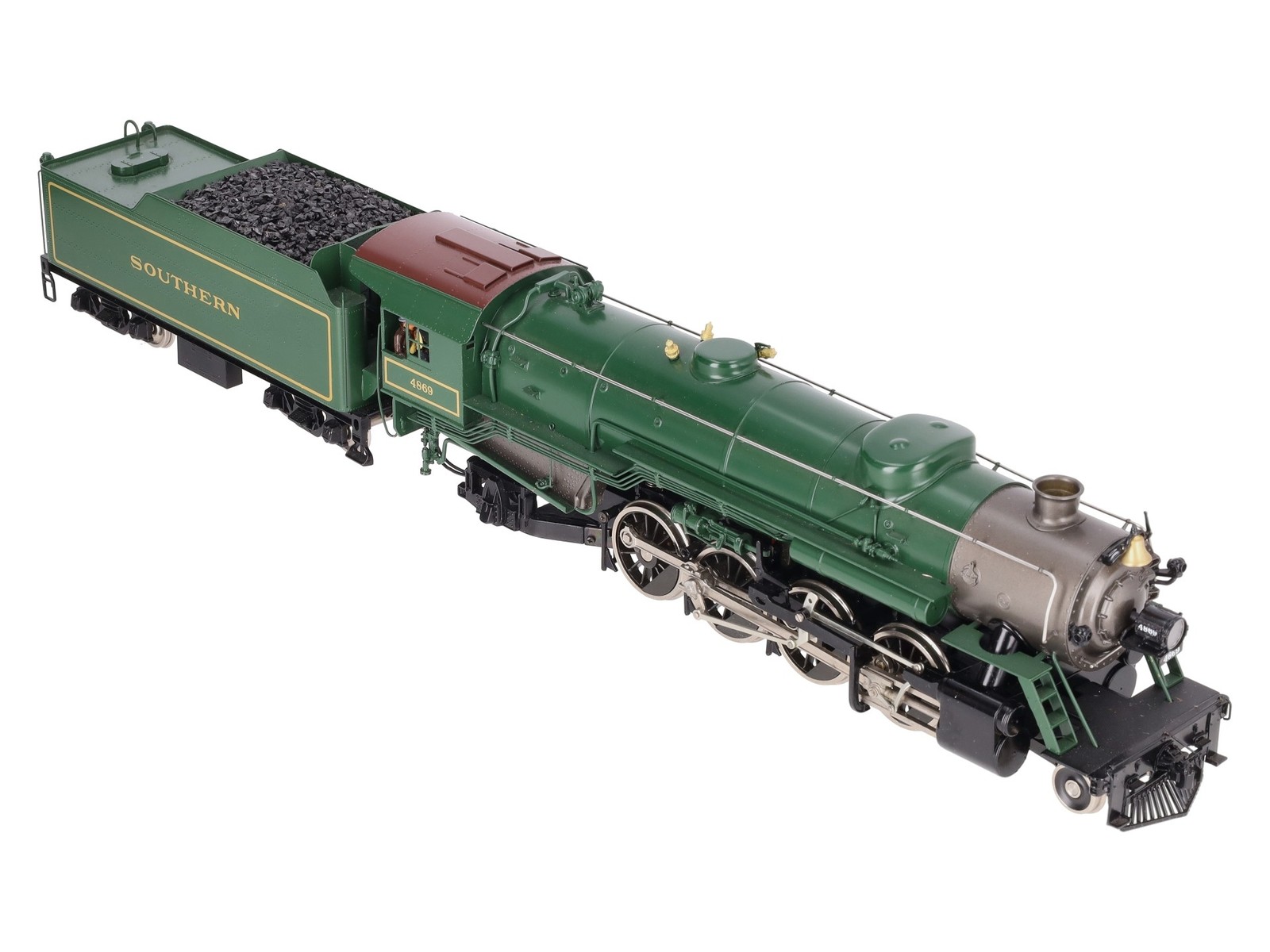 Williams O Scale Brass Southern 2-8-2 Steam Engine & Tender #4869 w/DCC (2-Rail)