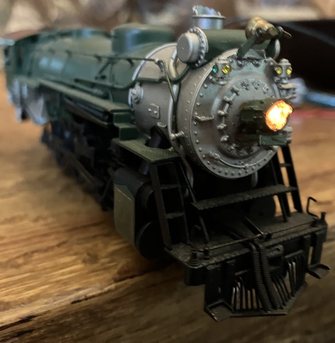 United Models HO Scale BRASS Southern 4-6-2 Steam Loco & Tender #1409- Painted