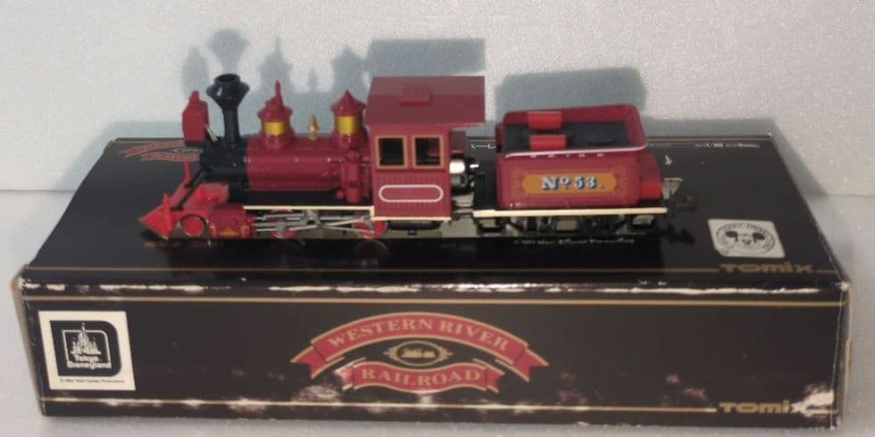 TOMIX Western River Railroad Colorado Steam Locomotive Tokyo Disneyland 1/80