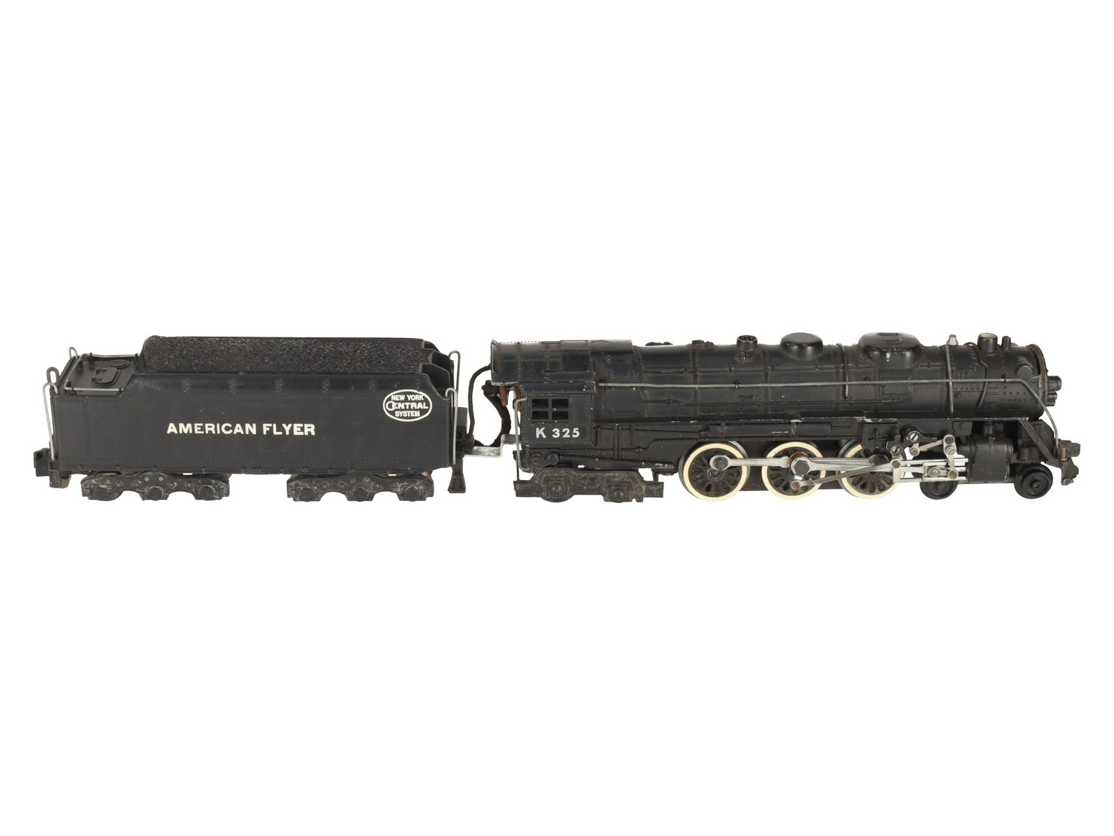 American Flyer K325 Vintage S New York Central 4-6-4 Steam Locomotive & Tender